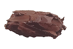 Dark chocolate flake truffle